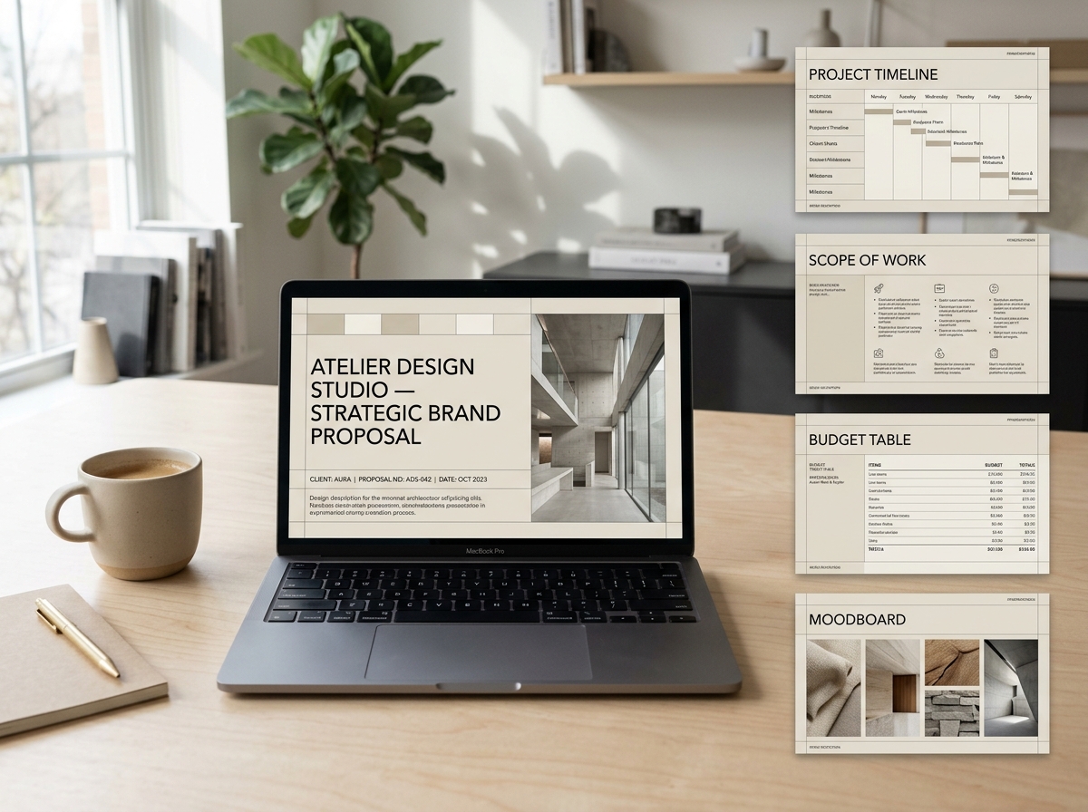 Atelier Editorial Agency Pitch Deck