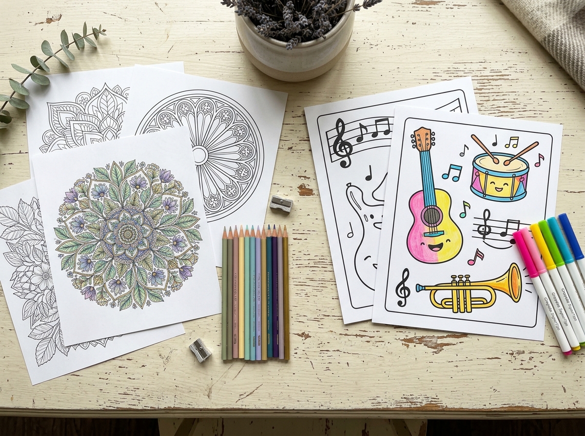 Rosetta Botanical Mandalas
